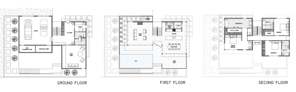 Aurora House - Floor Plan - The Cliffs
