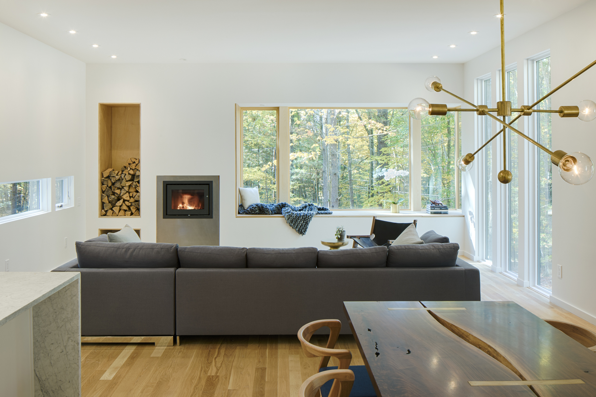 Designing for a Modern Home in the Woods