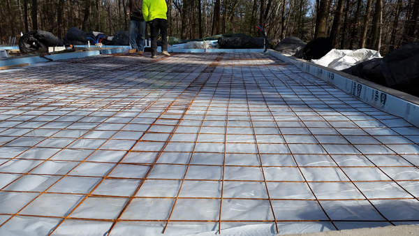 Radiant Heating + Polished Concrete Floors