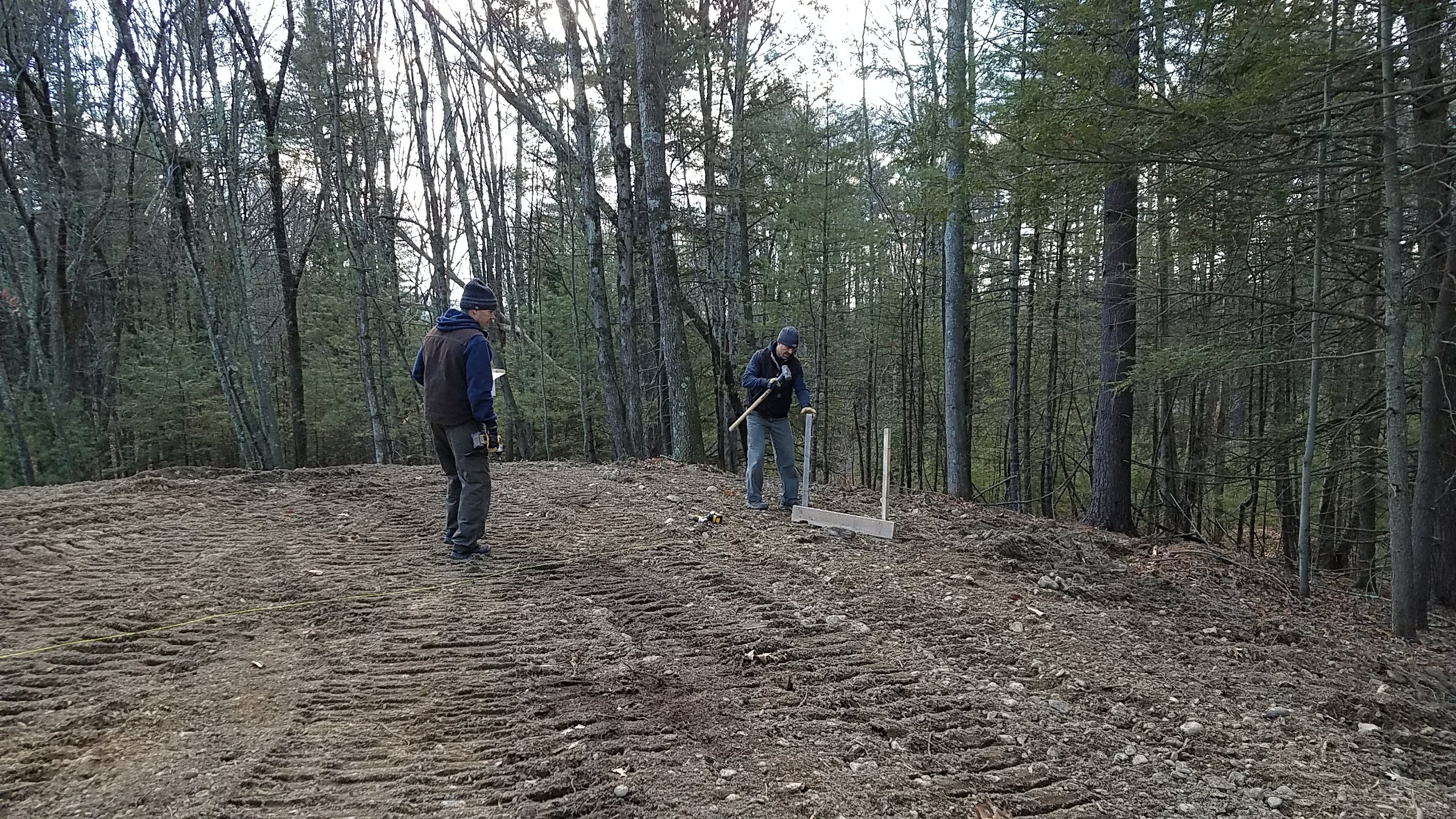 Staking Out the Site - Preparing for Construction