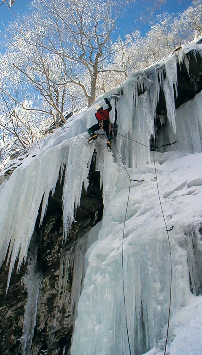 Ice Climbing the Gunks - Winter Adventures in the Hudson Valley