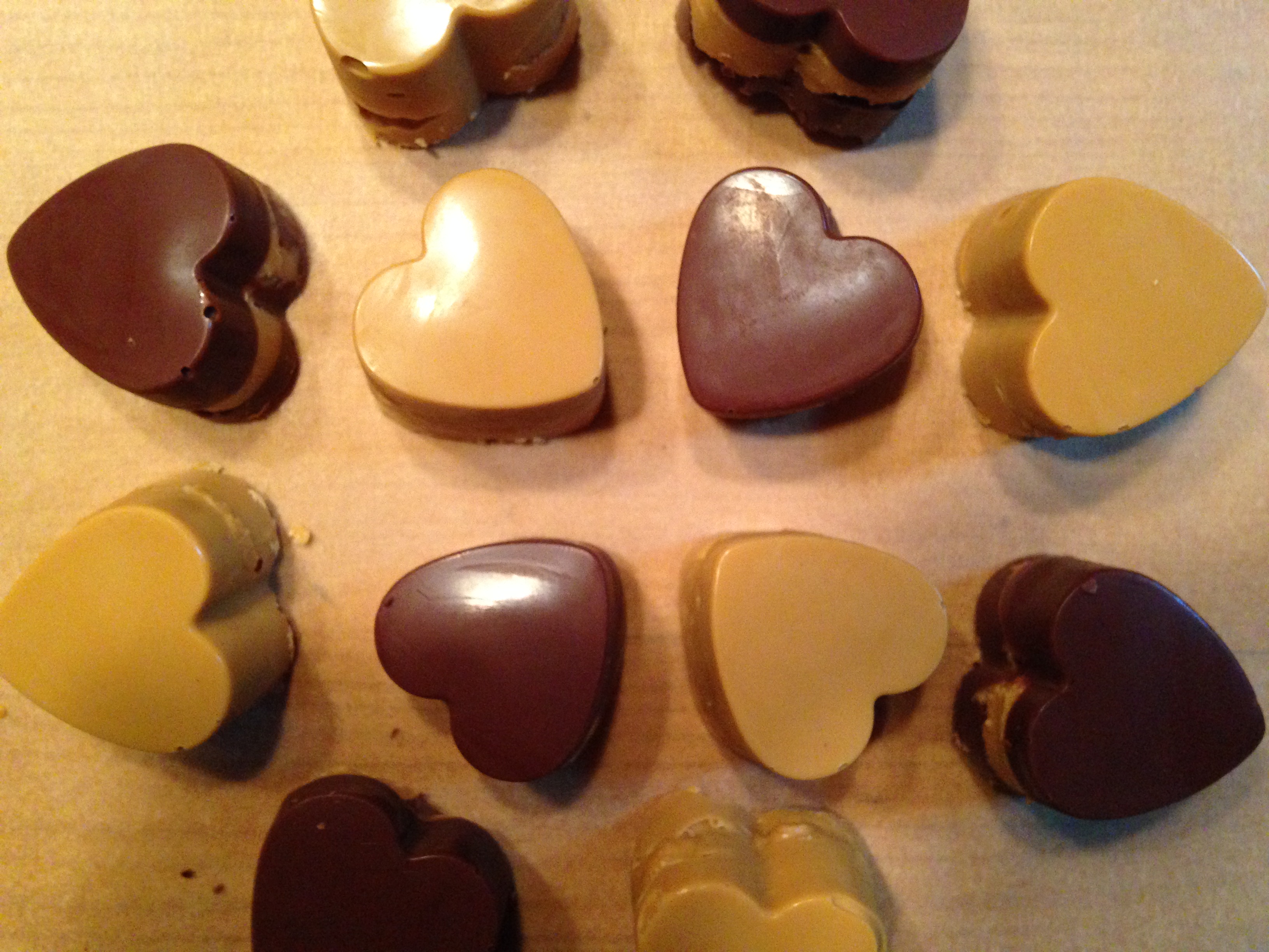 Chocolate Peanut Butter Hearts: A Valentine’s Day Treat!