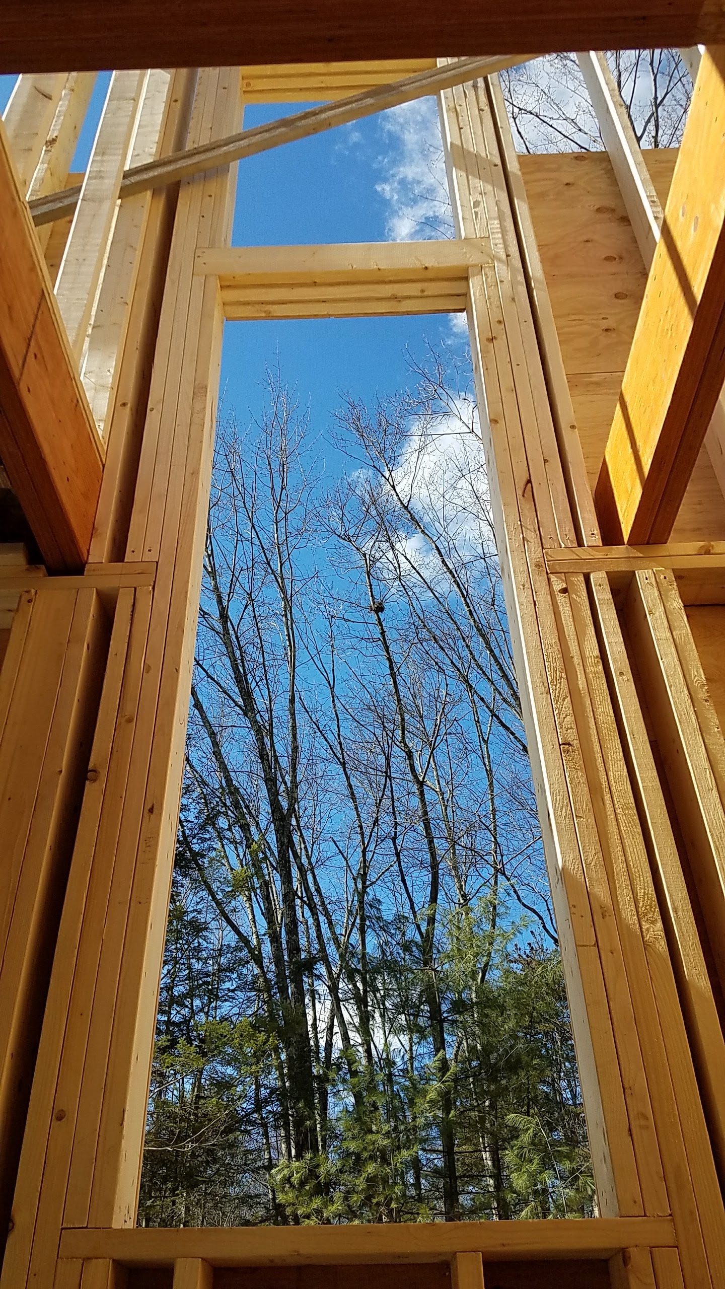 Chalet Perche Under Construction - A Modern Home in the Hudson Valley