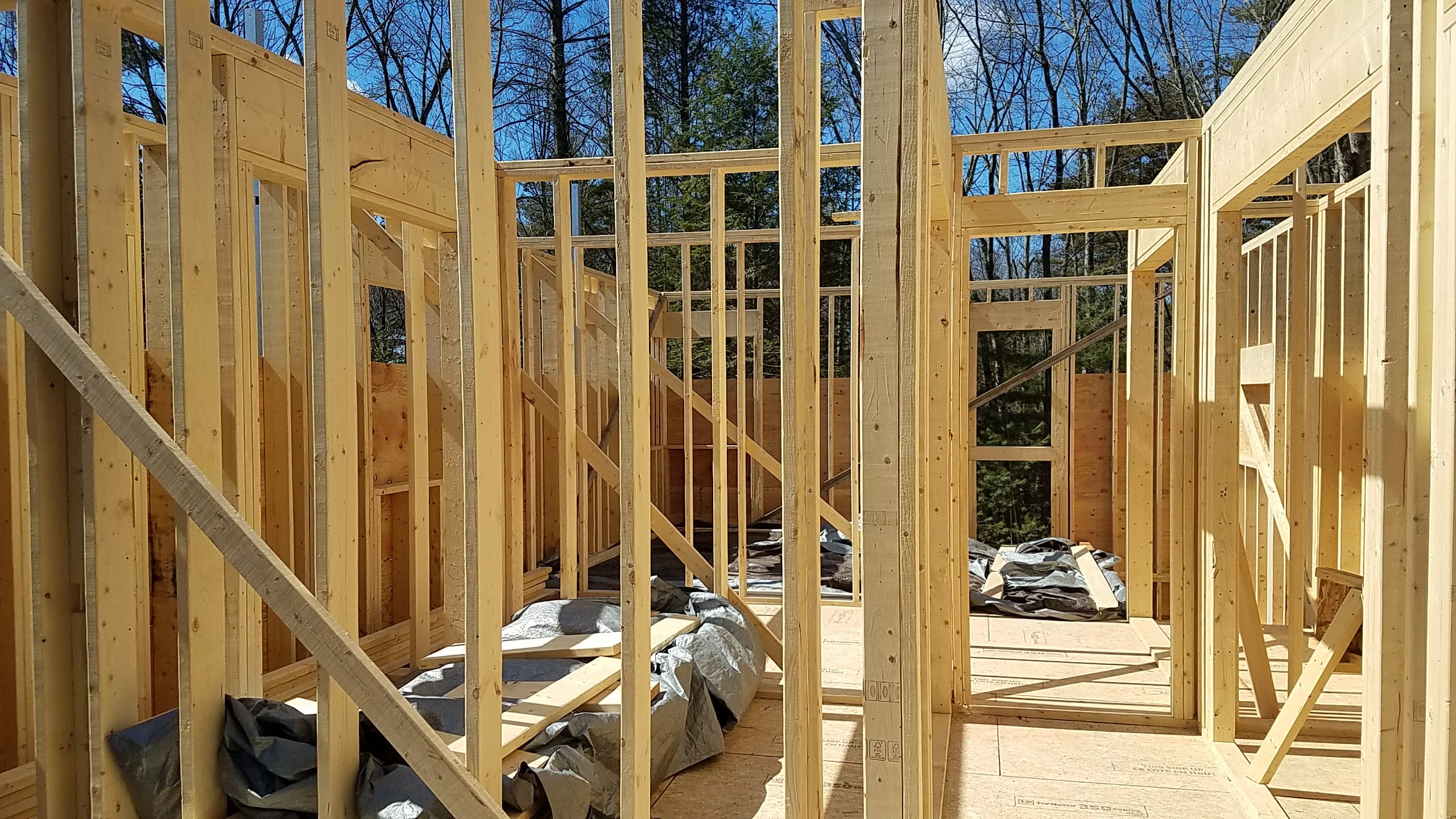 Modern Home Under Construction - New Homes in the Hudson Valley