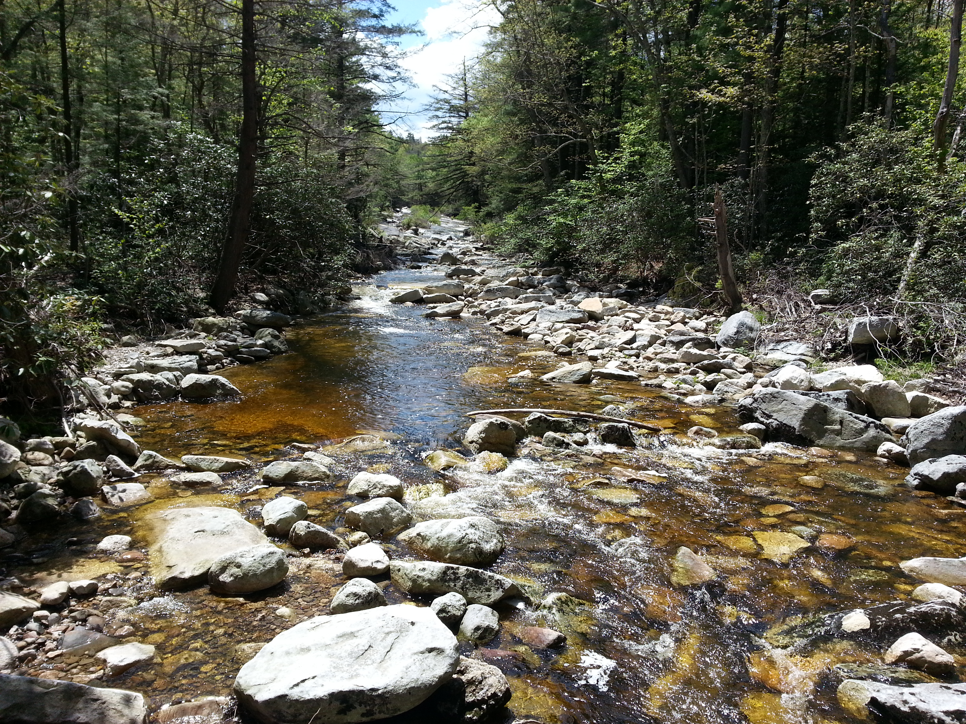 Hiking at Minnewaska State Park