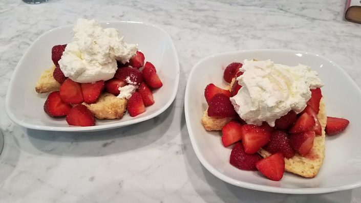 Farm-to-Table: Strawberry Shortcake Scones