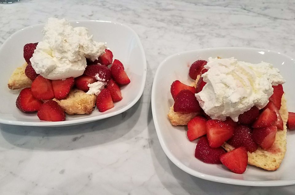 Farm-to-Table: Strawberry Shortcake Scones