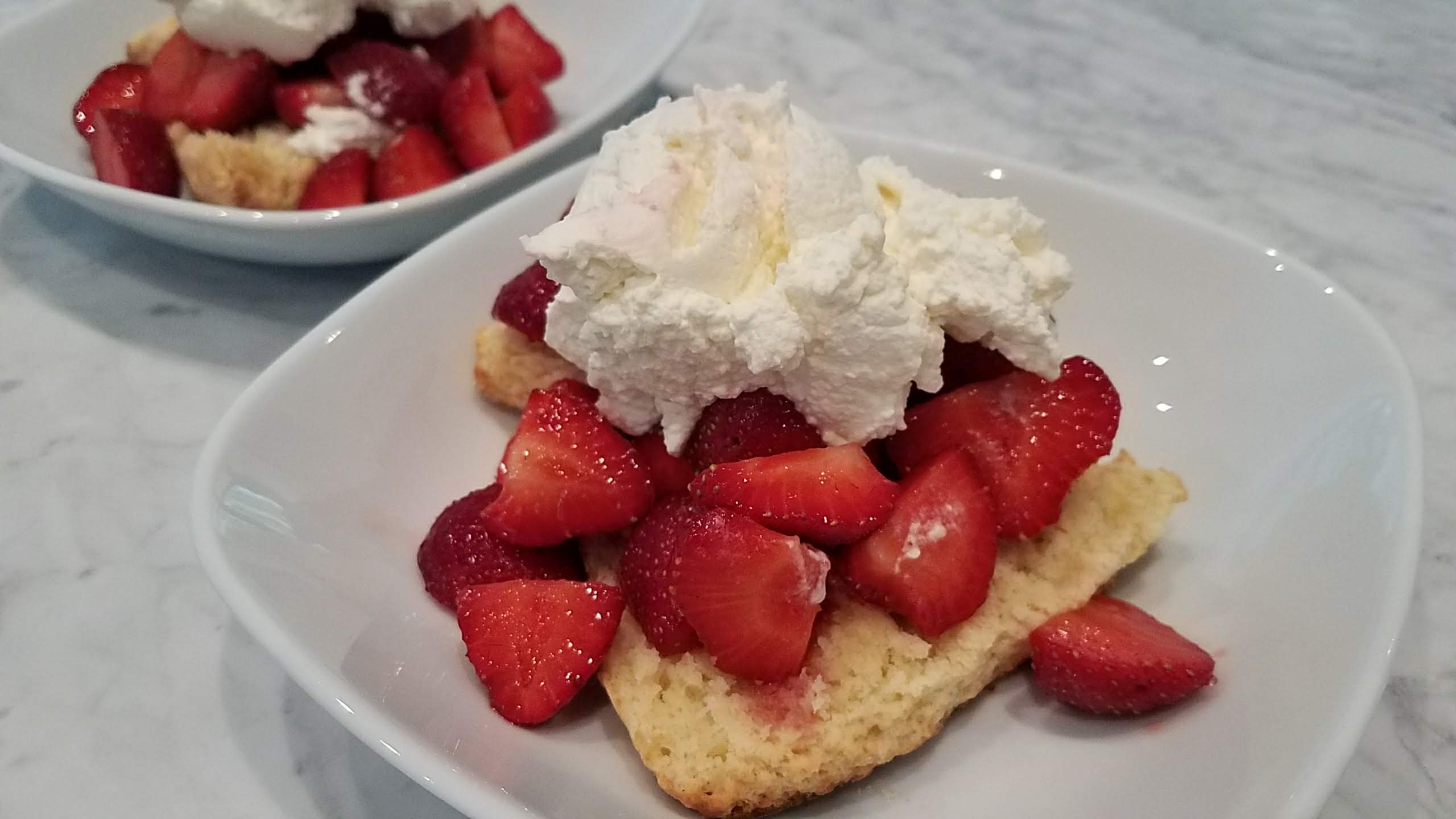 Farm-to-Table: Strawberry Shortcake Scones