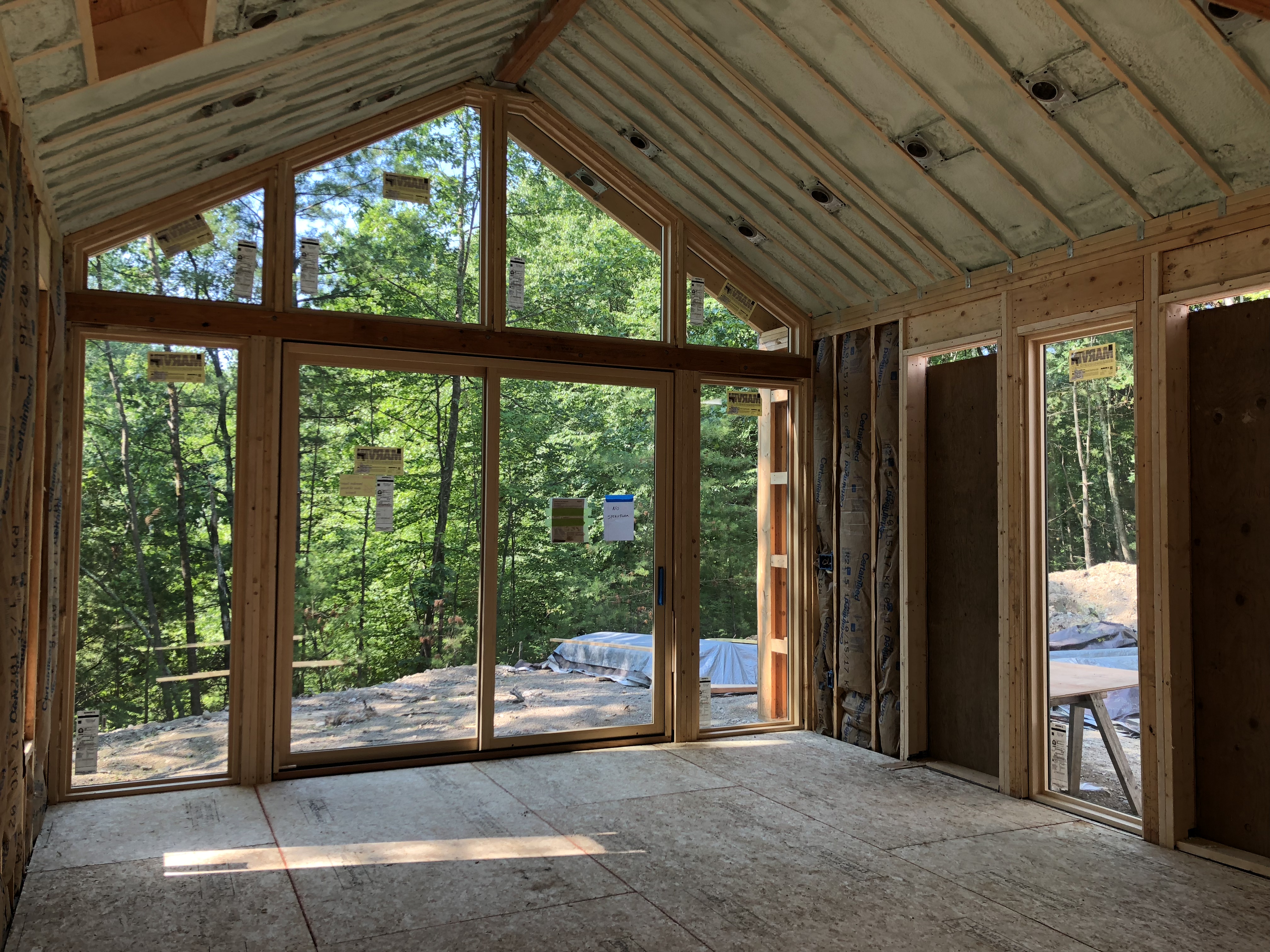 Modern Home Under Construction - New Homes in the Hudson Valley