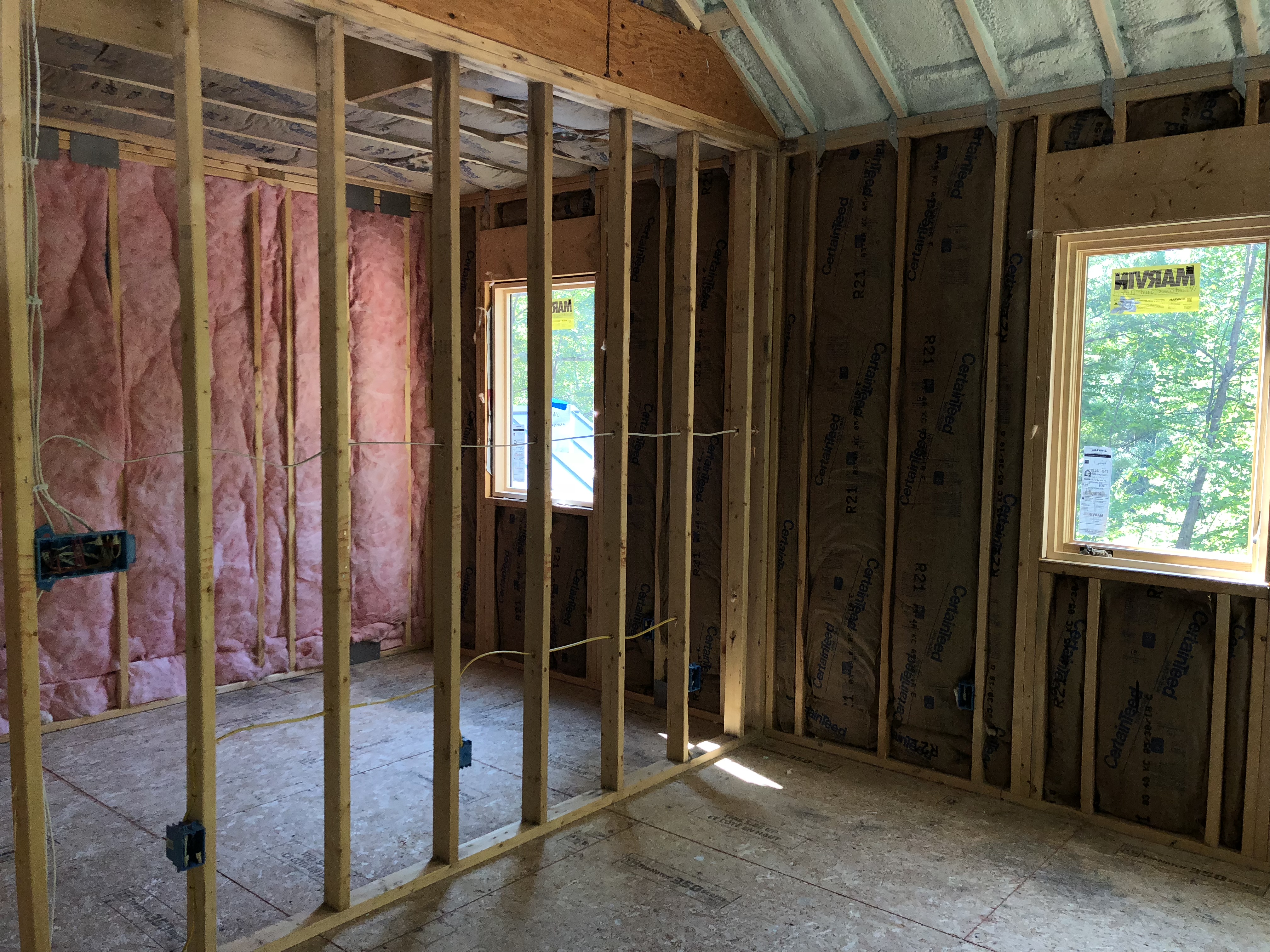 Construction Update: July 2018 - Chalet Perche