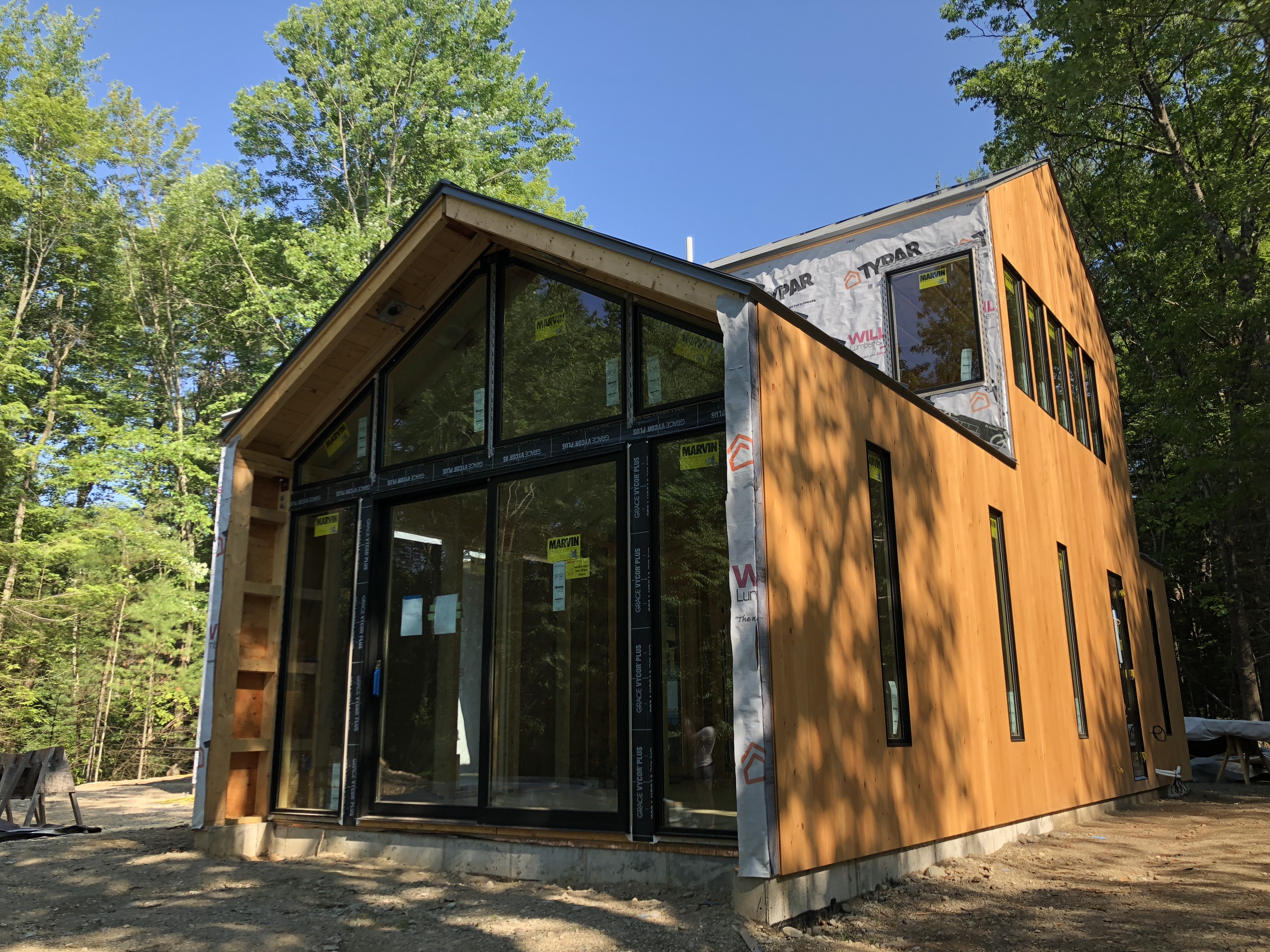 Chalet Perche - Modern Home Under Construction - Hudson Valley, NY