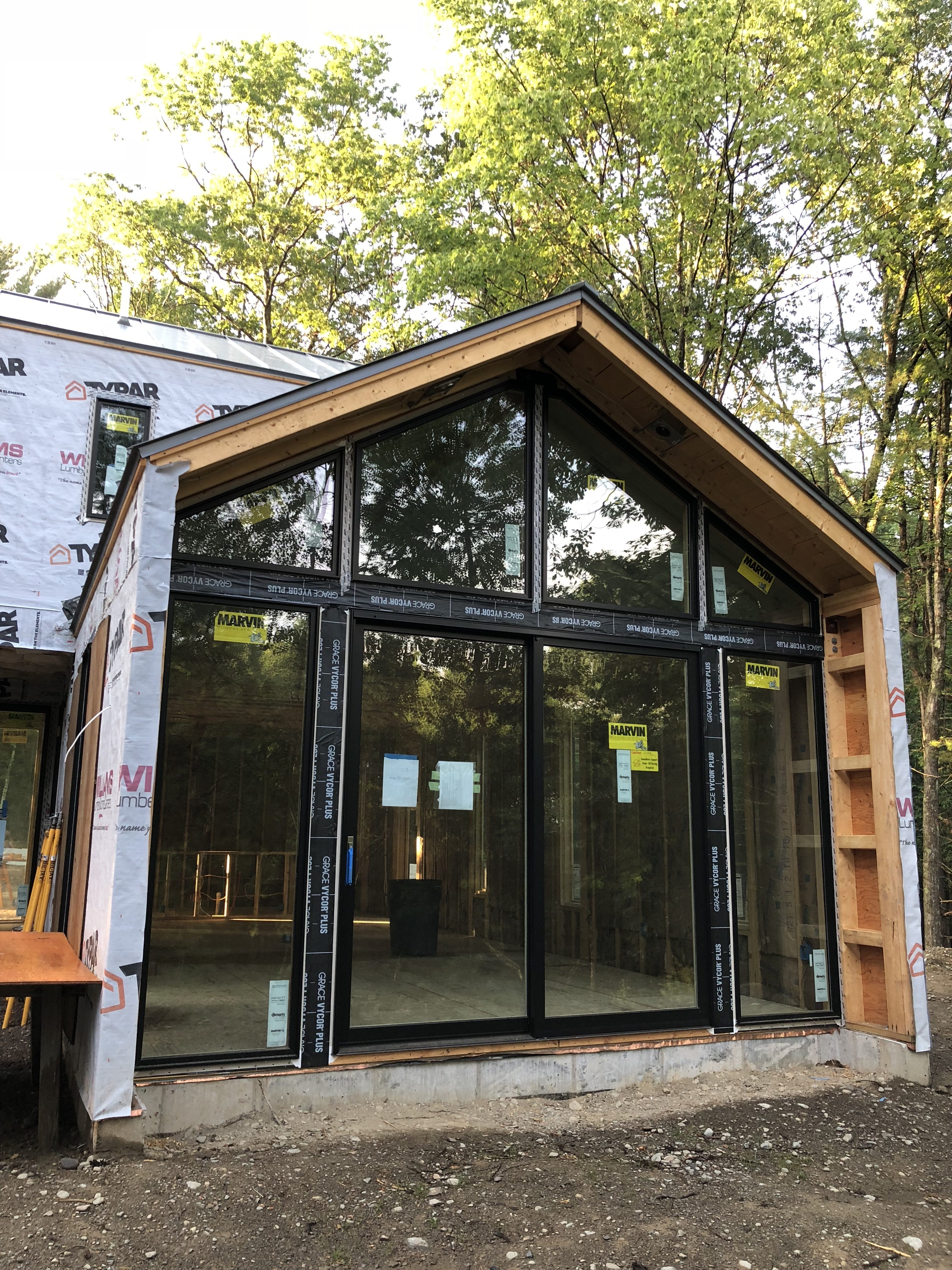 Construction Update: July 2018 - Chalet Perche