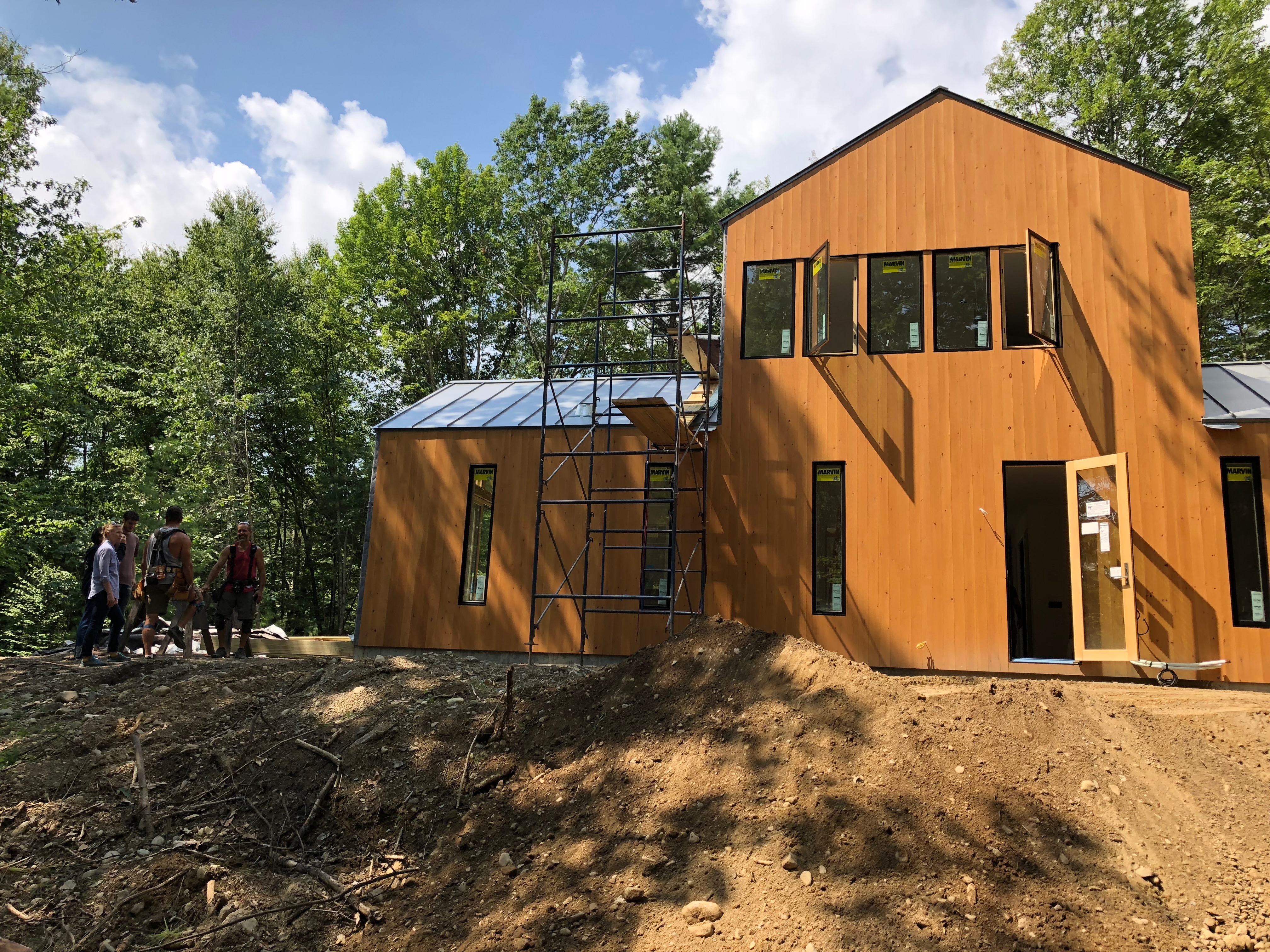 Chalet Perche - Modern Home Under Construction - Hudson Valley, NY