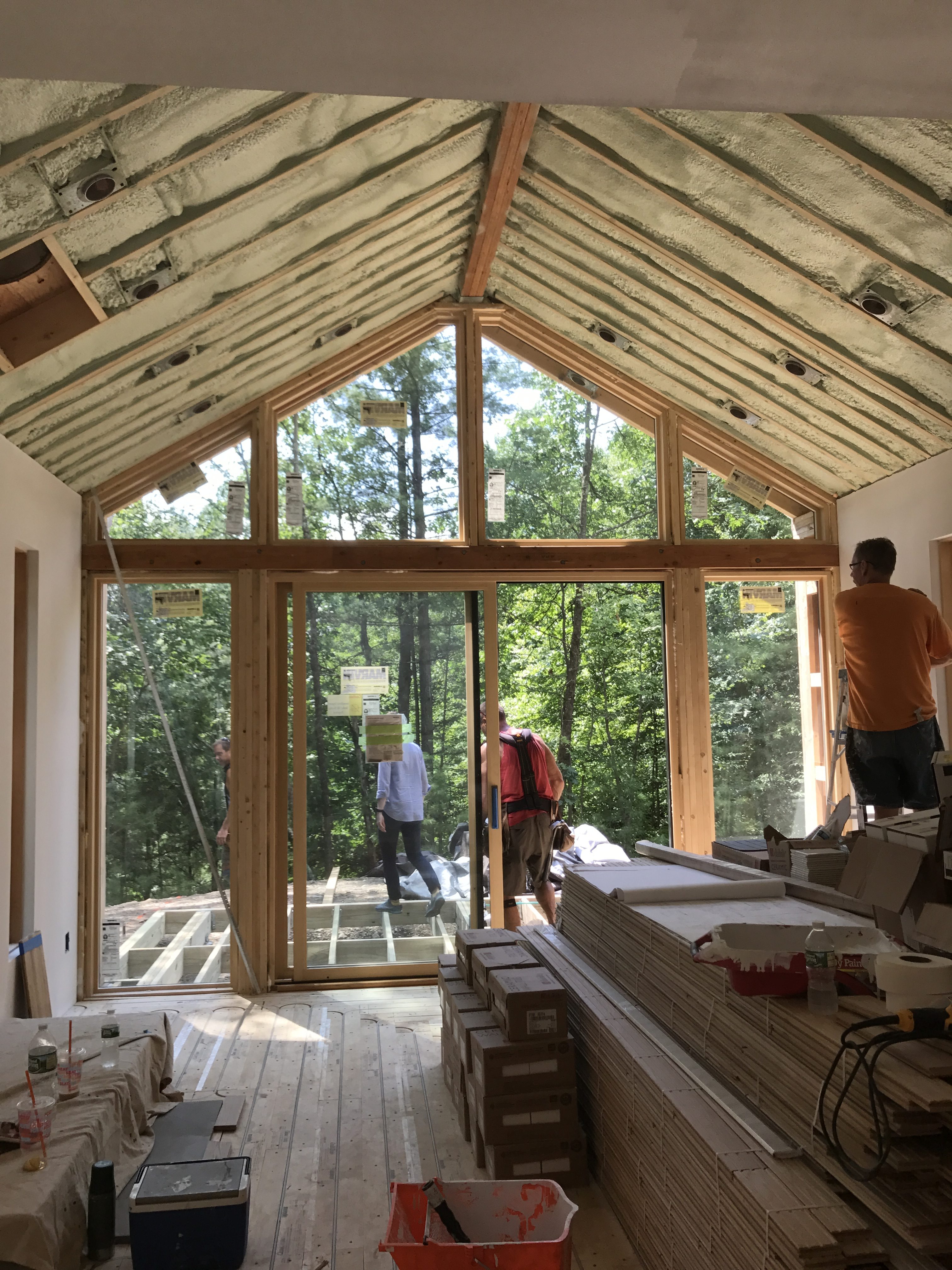 Chalet Perche - Modern Home Under Construction - Hudson Valley, NY