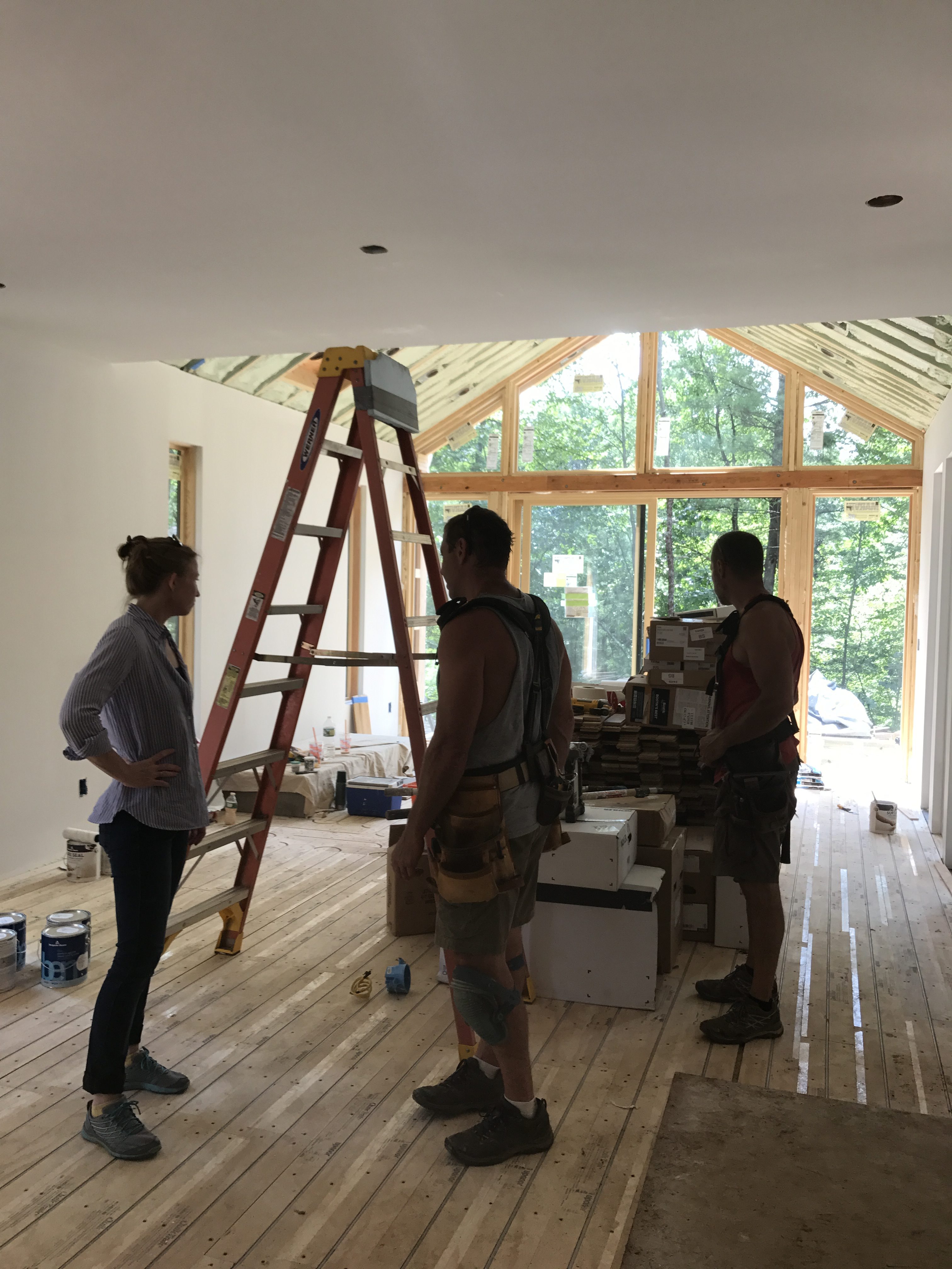 Chalet Perche - Modern Home Under Construction