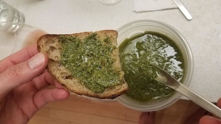 Farm-to-Table: Five Basil Garden Pesto