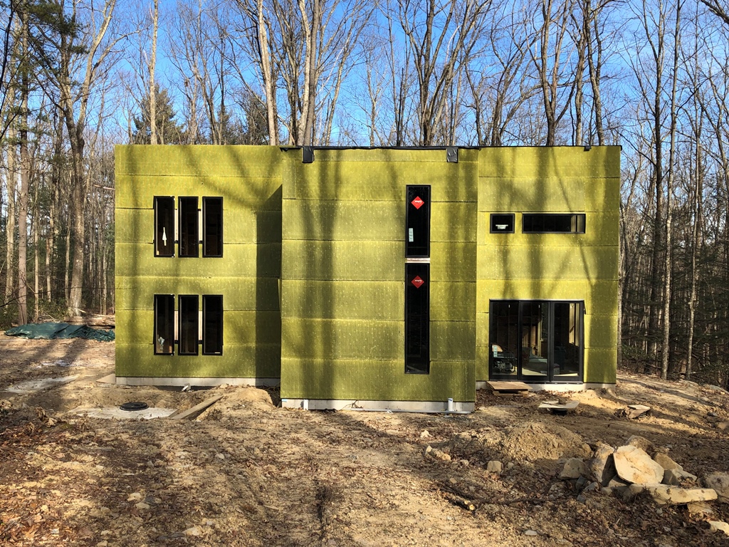 Hill Road Houses - Construction Update - Modern Homes Hudson Valley