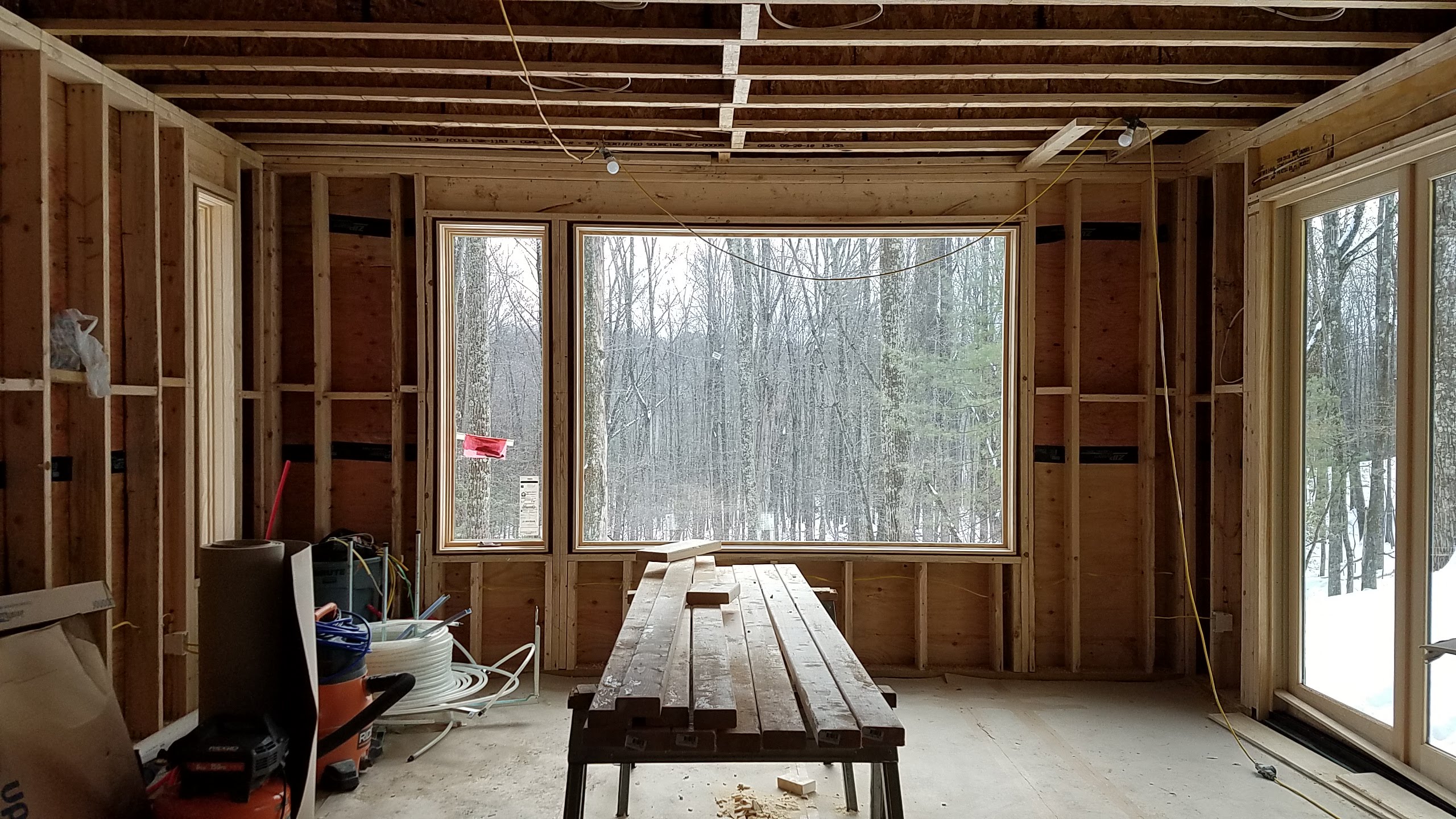 Modern Home Under Construction - February Update
