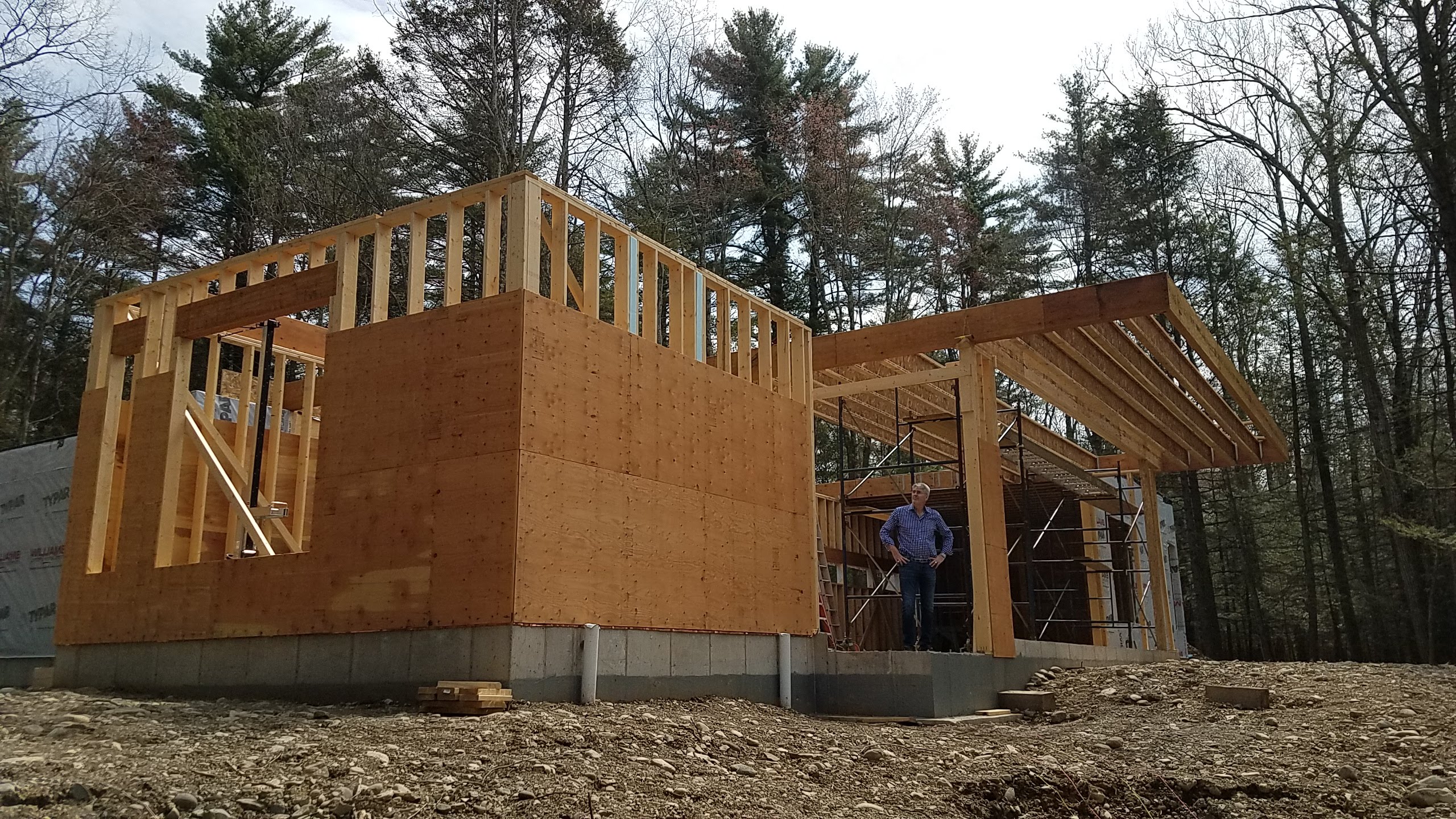 Cat Hill - Modern Home in the Hudson Valley Under Construction