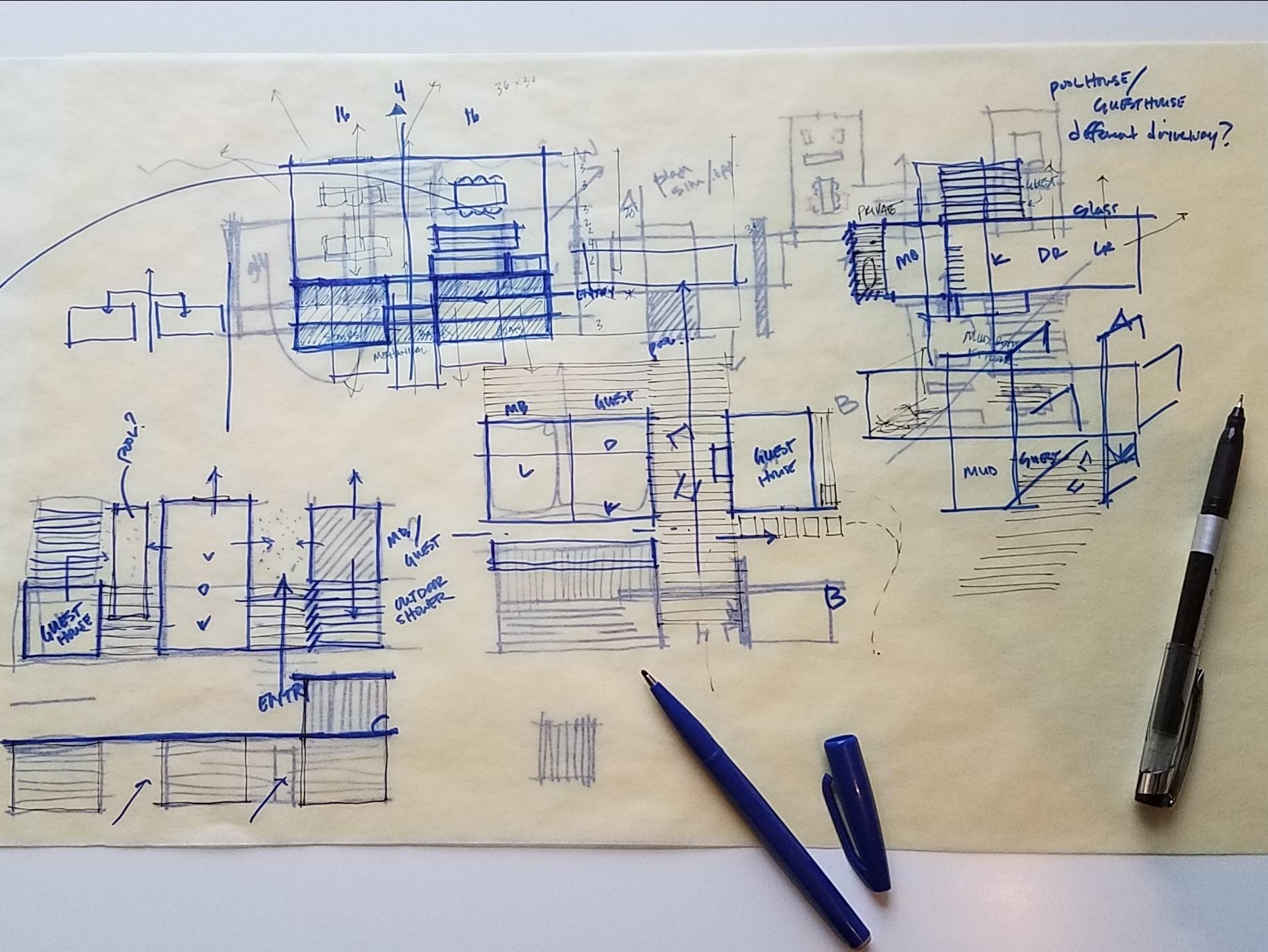 Sketching Rebus - How We Design Custom Homes