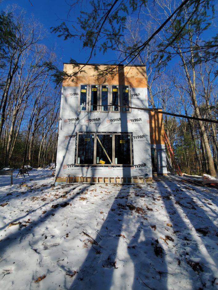 Construction Update January: Woods House