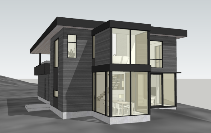 Skyhaus 3D Model - Custom Modern Catskill Homes