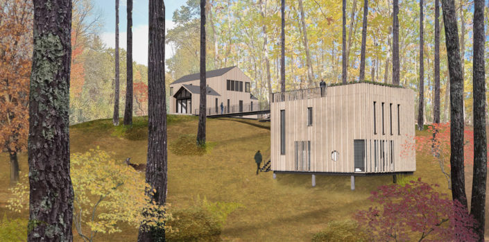Custom Home Addition: Chalet’s Zen Koya