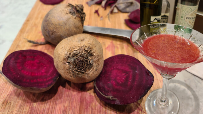 Spring Forward Cocktail: Beet Martini