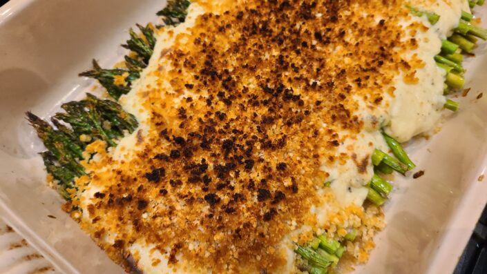 Farm to Table: Cheesy Asparagus