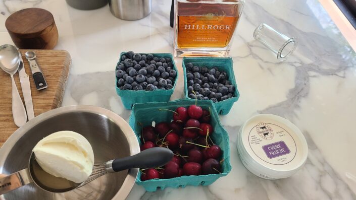 Farm to Table: Blueberry + Cherry Galette